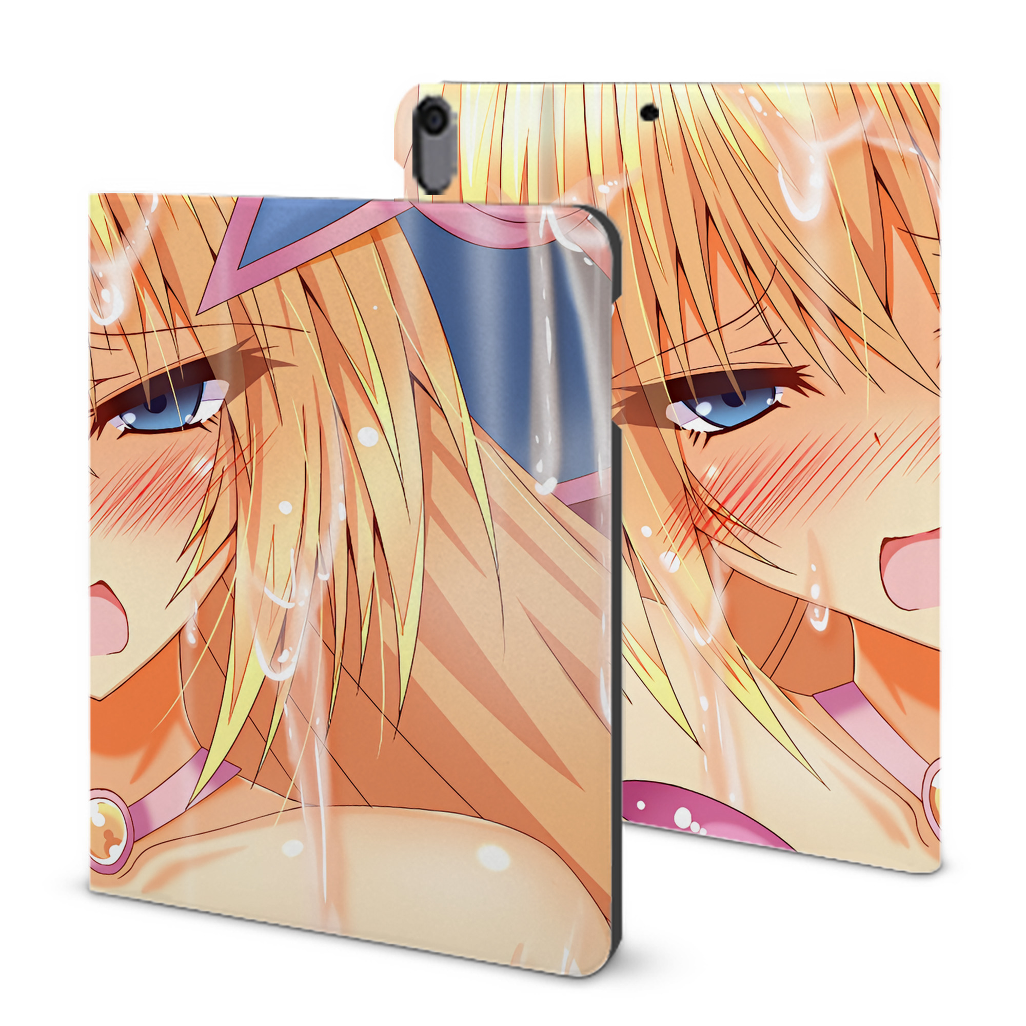 （画像用） 遊☆戯☆王 Yu-Gi-Oh! IPad ケース ブック型 PUレザー TPU 耐衝撃 軽量 薄型 ペン収納なし 全面保護 IPad 各モデル対応